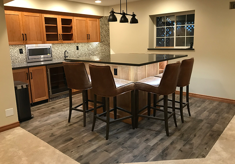 Milton Basement Project - After