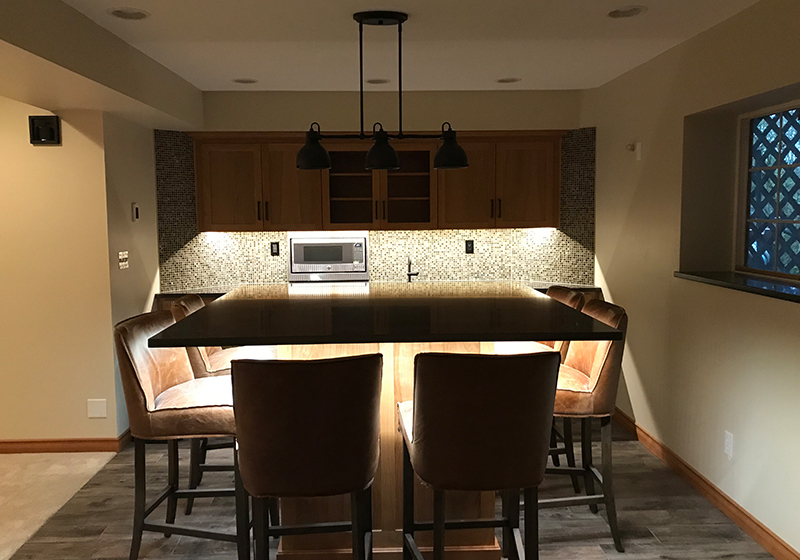 Milton Basement Project - After