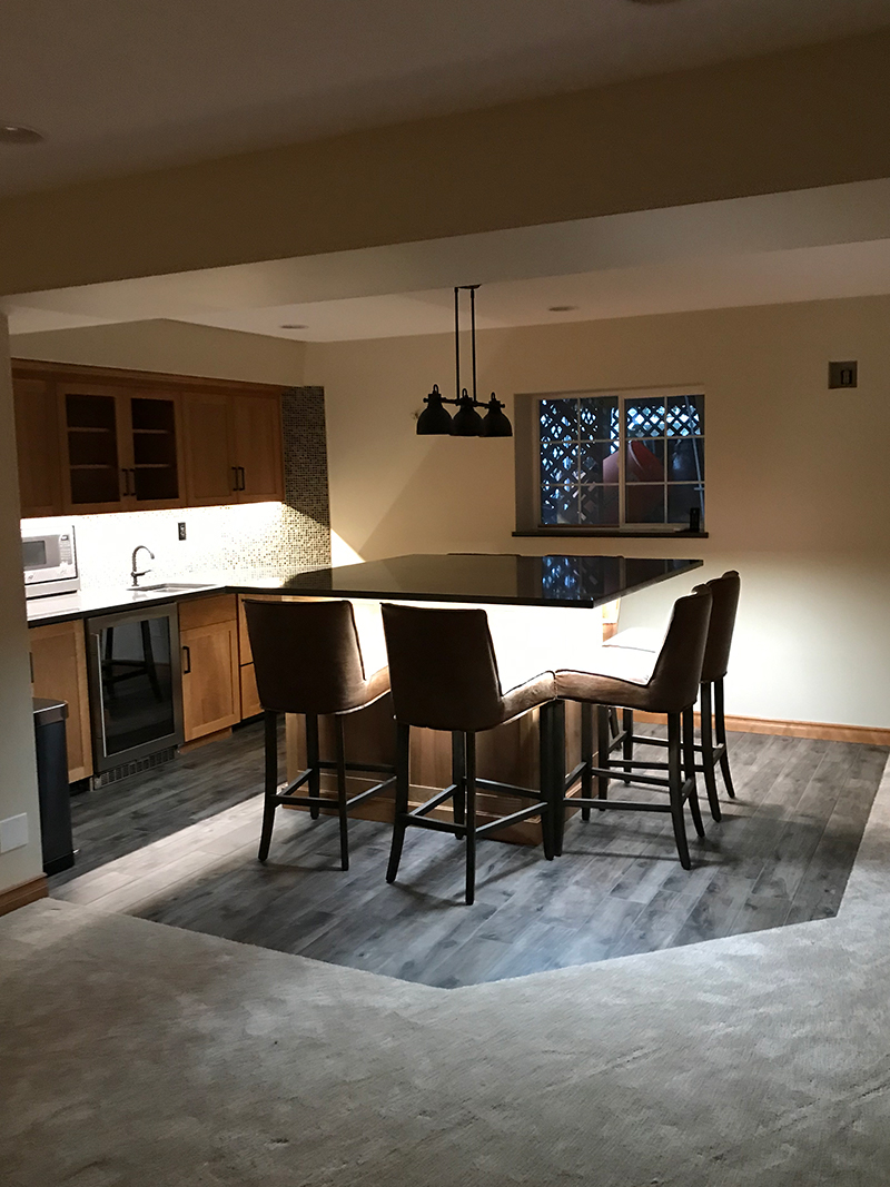 Milton Basement Project - After