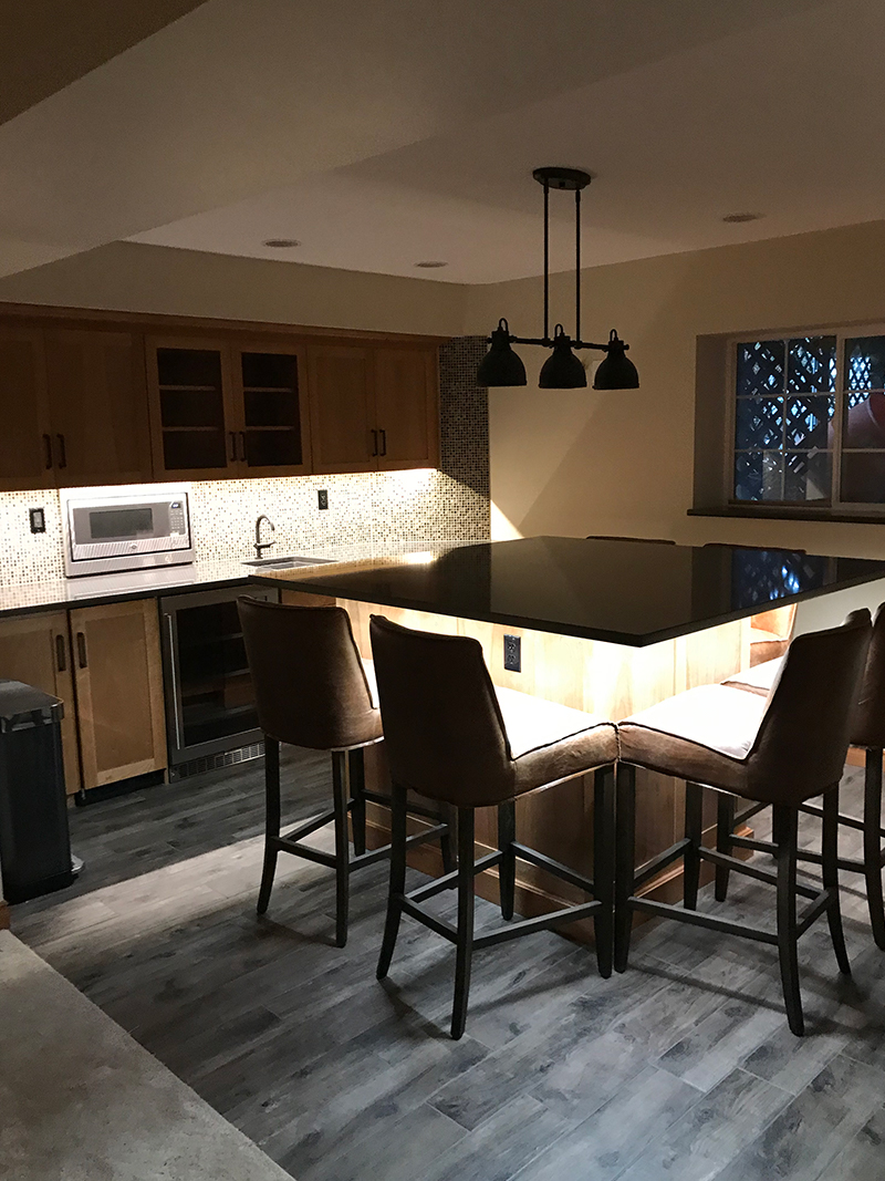 Milton Basement Project - After